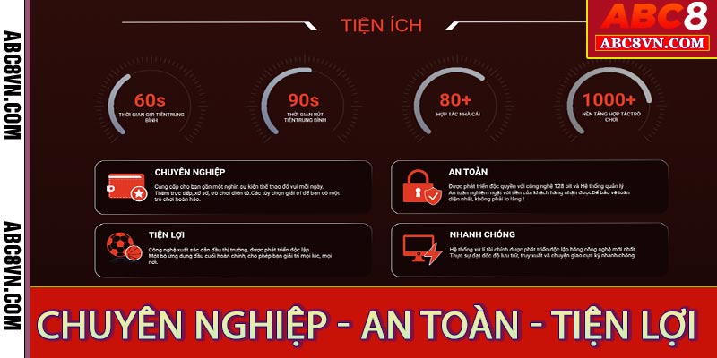 ABC8vn.com chuyên nghiệp - thuận tiện -  an toàn