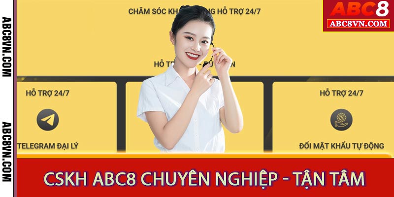 CSKH ABC8 - Nhân Viên Chăm Sóc Khách Hàng  Chuyên Nghiệp